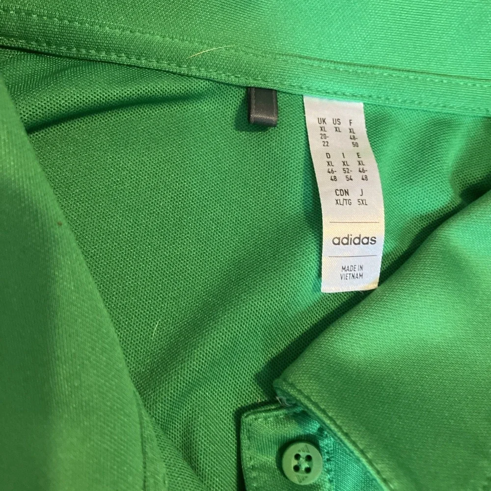 Adidas Dunes Club Women's XL Green Golf Polo 24 25‎ Interclub
